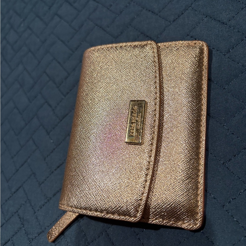 Kate Spade Gold Wallet